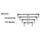 Cable Interpedal Mooer FC-4 - 4 INCH