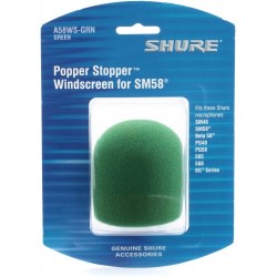 Paravientos Shure A58WS Verde