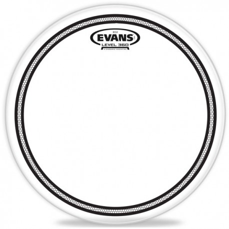 Parche Evans EC2 - Transparente / Clear - 14 - Usa