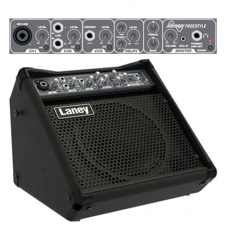 Amplificador Multiproposito LANEY AH-SERIES 5W 1x8" 3 CAN EQ AH-FREESTYLE