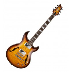 Guitarra Electrica CORT  (H-H) S.DUNCAN 59'+JB SET-IN S.SOLID BROWN SUNBURST MCUSTOMBS