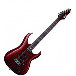 Guitarra Electrica CORT (H-S-H) S.DUNCAN TR.WILKINSON SET-IN BLACK CHERRY AERO-CUSTOMBC