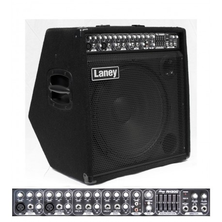 Amplificador LANEY  MULTIPROPOSITO AH-SERIES 300W 1x15"+TW 5 CAN EQ AH300